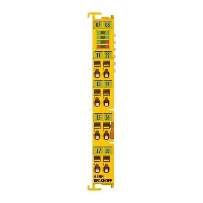 BECKHOFF EL1904 It is a high-performance I/O module based on EtherCAT